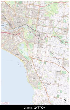 Prahran Village Guest House, Stonnington, Australia, Victoria, s 37 50' 56'', N 144 59' 14'', MAP, Cartascapes Map pubblicata nel 2024. Esplora Cartascapes, una mappa che rivela i diversi paesaggi, culture ed ecosistemi della Terra. Viaggia attraverso il tempo e lo spazio, scoprendo l'interconnessione del passato, del presente e del futuro del nostro pianeta. Foto Stock