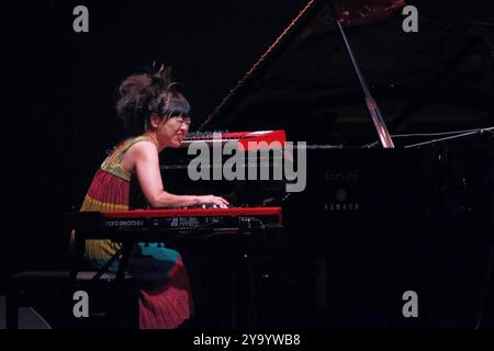 Teatro Ristori, Verona, Italia, 10 ottobre 2024, Hiromi, Hiromi Uehara durante HIROMI - HIROMI'S SONICWONDER - Concerto musicale Foto Stock