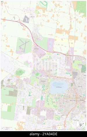 Wendouree West Primary School, Ballarat, Australia, Victoria, s 37 31' 48'', N 143 48' 56'', MAP, Cartascapes Map pubblicata nel 2024. Esplora Cartascapes, una mappa che rivela i diversi paesaggi, culture ed ecosistemi della Terra. Viaggia attraverso il tempo e lo spazio, scoprendo l'interconnessione del passato, del presente e del futuro del nostro pianeta. Foto Stock