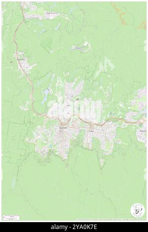 Katoomba Showground, Blue Mountains Municipality, AU, Australia, nuovo Galles del Sud, s 33 42' 14'', N 150 19' 10'', MAP, Cartascapes Map pubblicata nel 2024. Esplora Cartascapes, una mappa che rivela i diversi paesaggi, culture ed ecosistemi della Terra. Viaggia attraverso il tempo e lo spazio, scoprendo l'interconnessione del passato, del presente e del futuro del nostro pianeta. Foto Stock