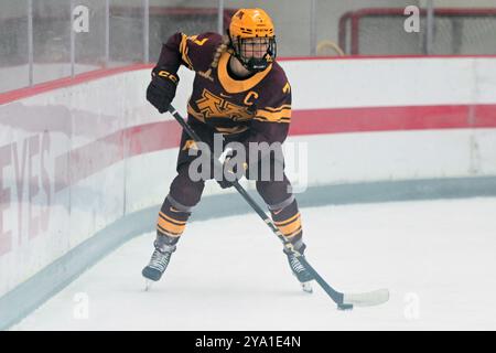 Columbus, Ohio, Stati Uniti. 11 ottobre 2024. Nel loro gioco a Columbus, Ohio. Brent Clark/Cal Sport Media/Alamy Live News Foto Stock