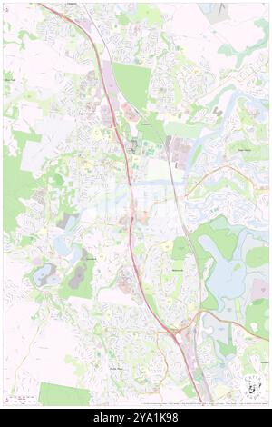 Stazione di Oxenford, Gold Coast, Australia, Queensland, s 27 52' 59'', N 153 19' 0'', MAP, Cartascapes Map pubblicata nel 2024. Esplora Cartascapes, una mappa che rivela i diversi paesaggi, culture ed ecosistemi della Terra. Viaggia attraverso il tempo e lo spazio, scoprendo l'interconnessione del passato, del presente e del futuro del nostro pianeta. Foto Stock