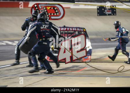 16 marzo 2024 - Bristol, TN, Matt Mills si aggiudica la posizione per la gara Weather Guard Truck Race di Bristol, TN, USA, Nord America Foto Stock