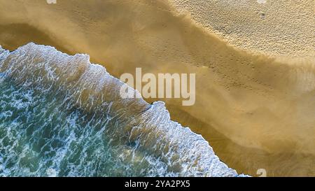 Florianopolis, spiaggia di Campeche all'alba. Brasile. Quartiere di Rio Tavares Foto Stock