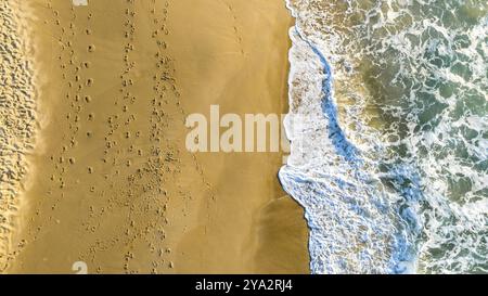 Florianopolis, spiaggia di Campeche all'alba. Brasile. Quartiere di Rio Tavares Foto Stock