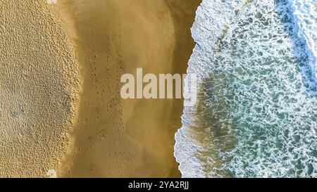 Florianopolis, spiaggia di Campeche all'alba. Brasile. Quartiere di Rio Tavares Foto Stock