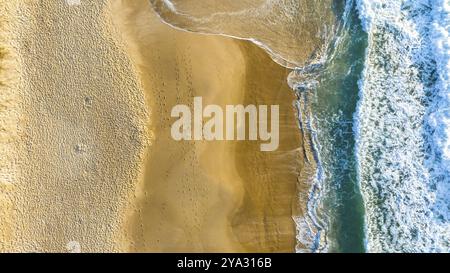 Florianopolis, spiaggia di Campeche all'alba. Brasile. Quartiere di Rio Tavares Foto Stock