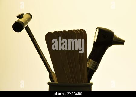 Medico, banco di pratica Foto Stock