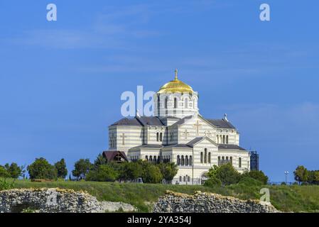 Cattedrale di San Vladimir. Khersonese. Sebastopoli. Crimea Foto Stock