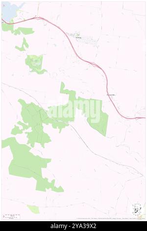 Werribee Gorge National Park, Australia, Victoria, s 37 39' 36'', N 144 20' 37'', MAP, Cartascapes Map pubblicata nel 2024. Esplora Cartascapes, una mappa che rivela i diversi paesaggi, culture ed ecosistemi della Terra. Viaggia attraverso il tempo e lo spazio, scoprendo l'interconnessione del passato, del presente e del futuro del nostro pianeta. Foto Stock