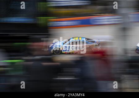 17 marzo 2024-Bristol, TN, Daniel Hemric si aggiudica la posizione per il Food City 500 a Bristol, TN, USA, Nord America Foto Stock