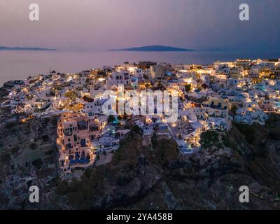 Vista panoramica dei villaggi di lusso di Santprini Foto Stock