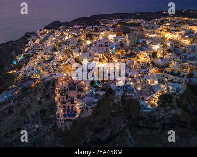 Vista panoramica dei villaggi di lusso di Santprini Foto Stock