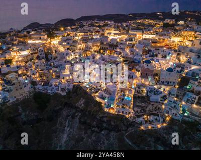 Vista panoramica dei villaggi di lusso di Santprini Foto Stock