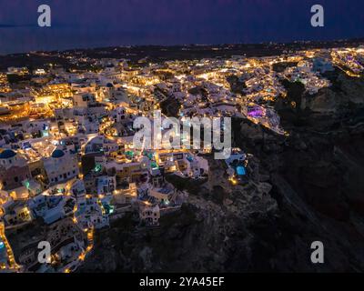 Vista panoramica dei villaggi di lusso di Santprini Foto Stock