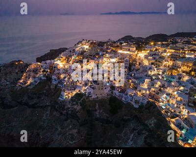 Vista panoramica dei villaggi di lusso di Santprini Foto Stock