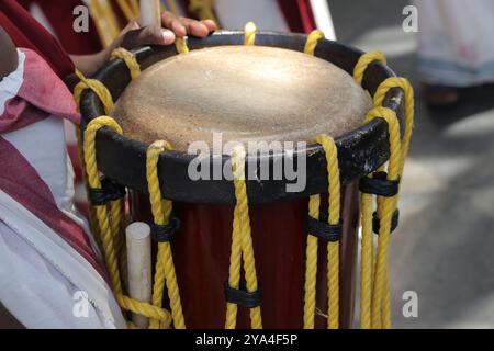 Strumento musicale Chenda Foto Stock