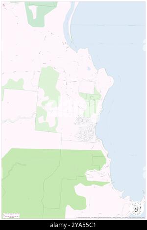 Bingil Bay, Cassowary Coast, AU, Australia, Queensland, s 17 49' 46'', N 146 5' 47'', MAP, Cartascapes Map pubblicata nel 2024. Esplora Cartascapes, una mappa che rivela i diversi paesaggi, culture ed ecosistemi della Terra. Viaggia attraverso il tempo e lo spazio, scoprendo l'interconnessione del passato, del presente e del futuro del nostro pianeta. Foto Stock