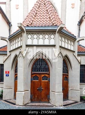 Il Museo Ebraico di Praga Repubblica Ceca Foto Stock