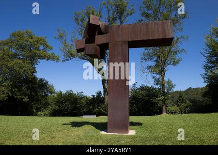 Museo Chillida Leku di Hernani, Gipuzkoa, Spagna Foto Stock