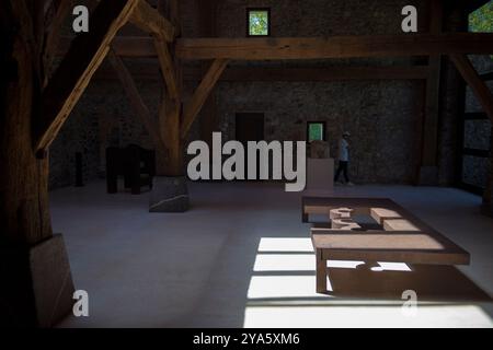 Museo Chillida Leku di Hernani, Gipuzkoa, Spagna Foto Stock