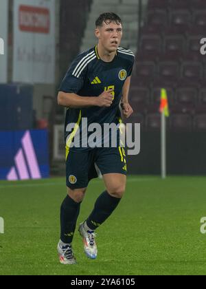 Edimburgo, Scozia, Regno Unito. 6 settembre 2024: Campionato europeo Under-21 tra Scozia e Spagna al Tynecastle Park di Edimburgo. Foto Stock