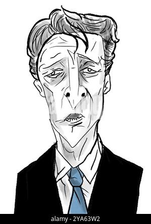 Caricatura di Richard Tice Foto Stock