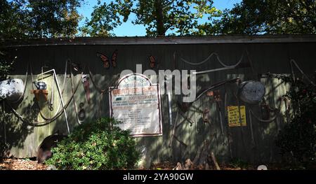 Landrum's Homestead and Village, museo di storia vivente. Foto Stock