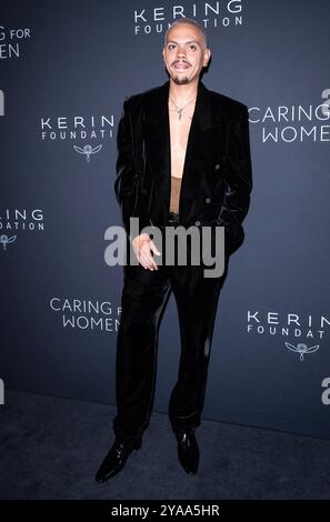 Evan Ross partecipa al terzo Annual Caring for Women Dinner della Kering Foundation al The Pool di New York il 9 settembre 2024 Foto Stock