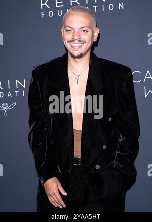 Evan Ross partecipa al terzo Annual Caring for Women Dinner della Kering Foundation al The Pool di New York il 9 settembre 2024 Foto Stock