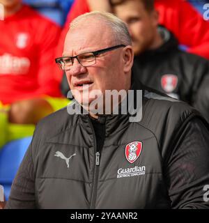 Peterborough, Regno Unito. 12 ottobre 2024. Steve Evans Manager del Rotherham United durante la partita Sky Bet League 1 Peterborough United vs Rotherham United al Weston Homes Stadium, Peterborough, Regno Unito, 12 ottobre 2024 (foto di Lee Keuneke/News Images) a Peterborough, Regno Unito il 10/12/2024. (Foto di Lee Keuneke/News Images/Sipa USA) credito: SIPA USA/Alamy Live News Foto Stock