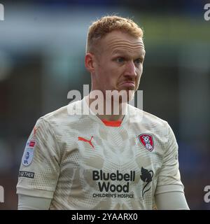 Peterborough, Regno Unito. 12 ottobre 2024. Cameron Dawson del Rotherham United durante la partita Sky Bet League 1 Peterborough United vs Rotherham United al Weston Homes Stadium, Peterborough, Regno Unito, 12 ottobre 2024 (foto di Lee Keuneke/News Images) a Peterborough, Regno Unito il 10/12/2024. (Foto di Lee Keuneke/News Images/Sipa USA) credito: SIPA USA/Alamy Live News Foto Stock