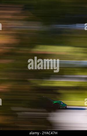 77 HEINRICH Laurin (deu), ANDLAUER Julien (fra), CHRISTENSEN Michael (dnk), AO Racing, Porsche 911 GT3 R, azione durante il Motul Petit le Mans 2024, 11° round del Campionato IMSA Sportscar 2024, dal 10 al 12 ottobre 2024 sul circuito Michelin Raceway Road Atlanta a Braselton, Georgia, Stati Uniti d'America - Photo Joao Filipe/DPPI Credit: DPPI News Live/Alamy Foto Stock