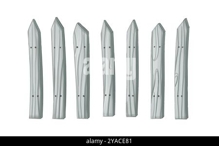 La vecchia recinzione in legno del giardino è blu. Protezione di campi, orti, frutteti. Feste autunnali, vacanze in stile rustico. Lavoro agricolo, raccolto Foto Stock