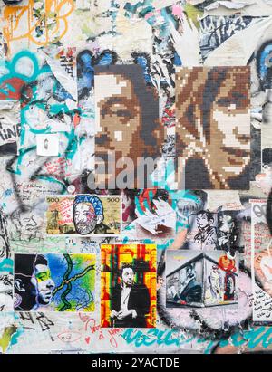 MAISON GAINSBOURG STREET ART Foto Stock