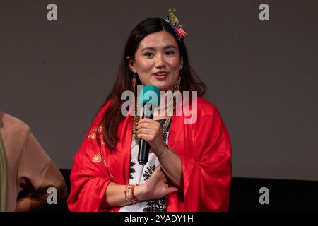 San Rafael, Stati Uniti. 12 ottobre 2024. La regista Jalena Keane-Lee partecipa alla proiezione di “Standing Above the Clouds” durante il 47th Mill Valley Film Festival presso lo Smith Rafael Film Center il 12 ottobre 2024 a San Rafael, California. Credito: Imagespace/Alamy Live News Foto Stock