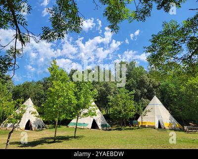 L'Arcada Camp Foto Stock