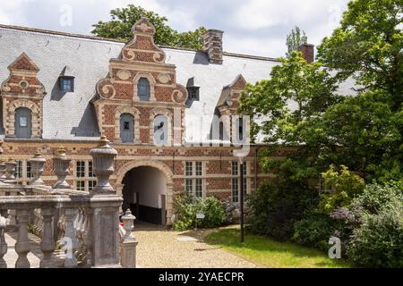 Abbey Park a Lovanio in Belgio. Foto Stock
