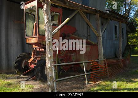 Mietitrebbia McCormick International 403. Foto Stock