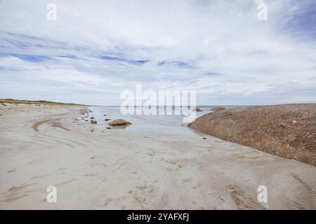 ROBE AUSTRALIA, 11 aprile 2023: L'iconica formazione rocciosa Granites sulla Limestone Coast, vicino a Kingston se, Australia meridionale, Australia, Oceania Foto Stock