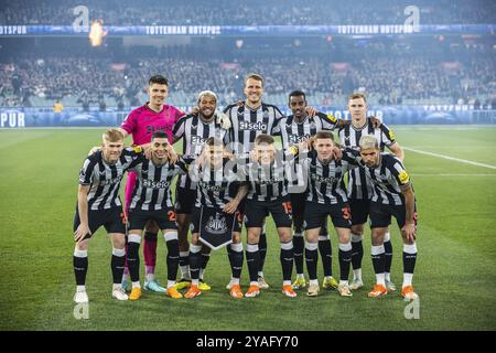 MELBOURNE, AUSTRALIA, 22 MAGGIO: Foto della squadra del Newcastle United prima di giocare al Tottenham Hotspur durante la Global Football Week al Melbourne Cricket GR Foto Stock