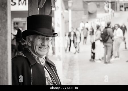 SOVEREIGN HILL, AUSTRALIA, 17 aprile: Sovereign Hill è un museo all'aperto che riproduce l'atmosfera di una città della corsa all'oro a Ballarat, Australia, su Apri Foto Stock