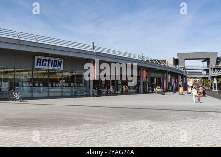 Maaseik, Limburgo, Belgio, 04 12 2022, Action catena di discount non food, Europa Foto Stock