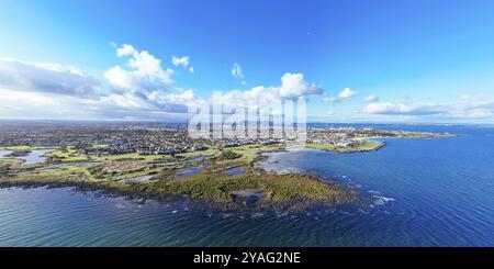 Jawbone Marine Sanctuary in una giornata invernale a Williamstown, Melbourne, Victoria, Australia, Oceania Foto Stock