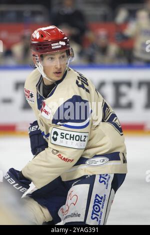 LanxessArena, Colonia, Renania settentrionale-Vestfalia, Boaz Bassen (Schwenninger Wild Wings, #64), PENNY DEL, Koelner Haie- Schwenninger Wild Wings il 11/10/2 Foto Stock