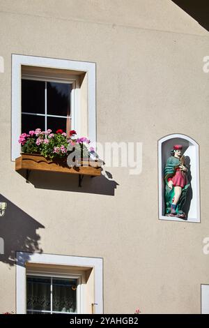 Dettaglio casa a Heiligenblut am Großglockner nel distretto di Spittal an der Drau in Carinzia, Austria Foto Stock