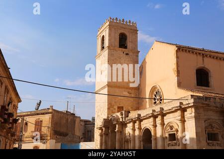Siracusa città in Sicilia, Italia. Basilica di Santa Lucia (Santuario di Santa Lucia al Sepolcro), chiesa dell'ordine francescano. Foto Stock