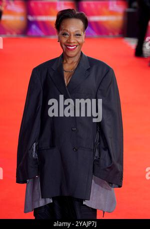 Marianne Jean-Baptiste partecipa alla proiezione di gala di Hard Truths del BFI London Film Festival, alla Royal Festival Hall, Southbank Centre di Londra. Data foto: Lunedì 14 ottobre 2024. Foto Stock