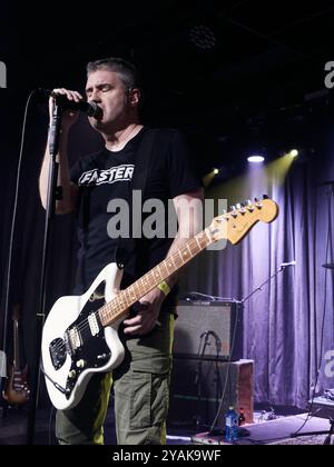 Sigmund Wilder durante il loro concerto a la 2 Apolo, Barcellona, Spagna. Foto di Mariano Anton. Sigmund Wilder es una banda de pop-rock / New Wave Surg Foto Stock