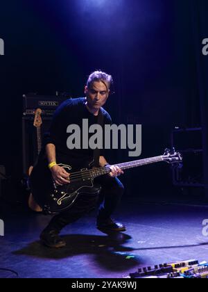 Sigmund Wilder durante il loro concerto a la 2 Apolo, Barcellona, Spagna. Foto di Mariano Anton. Sigmund Wilder es una banda de pop-rock / New Wave Surg Foto Stock